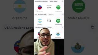 San Marino gana a Argentina sanmarino argentina futbol [upl. by Audras330]