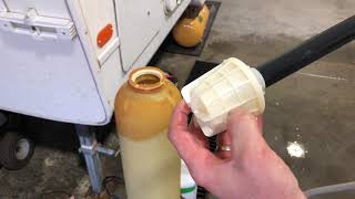 Water Softener Resin Vessel Disassembly SEE WHAT IS INSIDE [upl. by Inverson463]