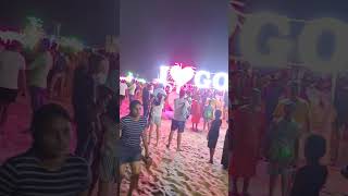 quotDiscover the Vibrant Nightlife of Calangute Beach Goa A Spectacular Evening Under the Starsquot goa [upl. by Edya]