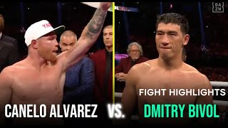 CANELO ALVAREZ VS DMITRY BIVOL  BEST PUNCHES🥊 FULL FIGHT HIGHLIGHTS  BOXING FIGHT [upl. by Attenwahs]