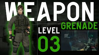 PLISKIN Weapon  GRENADE Level 03  MGS2 VR Missions TOP RECORD [upl. by Aneret326]