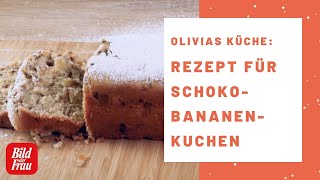 So lecker Bananenkuchen mit SchokoFlocken  BILD der FRAU [upl. by Blinny]