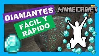 💎Cómo encontrar DIAMANTES en Minecraft 117 FÁCIL y RÁPIDO [upl. by Adnalram]