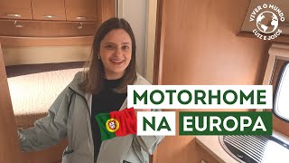 CONHECENDO MODELOS DE MOTORHOME NA EUROPA  AUTOCARAVANAS EM PORTUGAL [upl. by Eikin]