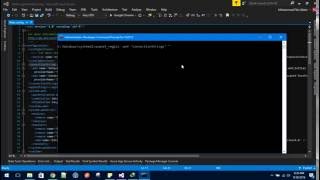 Encrypt Decrypt WebConfig section using aspnetregiisexe On Windows 10 and Visual Studio 2015 [upl. by Killam]