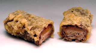 Deep Fried Mars Bars  One Pot Chef [upl. by Ettigirb]