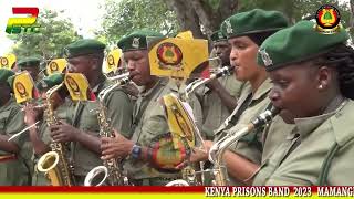 MAMA NGINA BEACH MOMBASA ENTERTAINMENT BY KENYA PRISONS SERVICE BAND 2023 [upl. by Ralina]