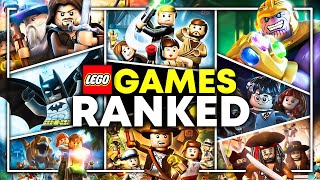 Ranking Every LEGO Game From WORST To BEST [upl. by Ardnaeed]