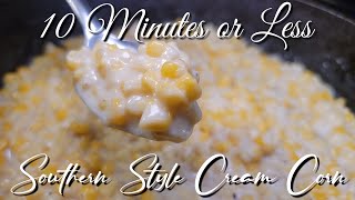 How to Make Sweet Southern Style Cream Corn In Under 10 Minutes [upl. by Lyndy864]