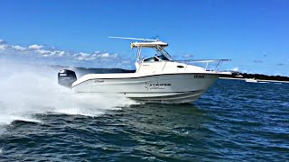 Seaswirl Striper 2601 WA  TWIN 150hp YAMAHA  BOAT MONTAGE  JNS United [upl. by Aniala]