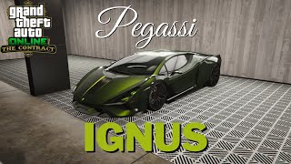 Pegassi Ignus Customization  The Contract DLC  GTA ONLINE Private [upl. by Alroi20]