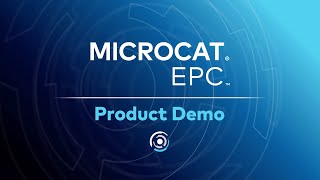 Microcat EPC  Product Demo [upl. by Sik]