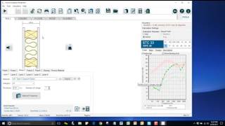 Using INSUL to Model Wall STC Sound Transmission Class [upl. by Sasnett]