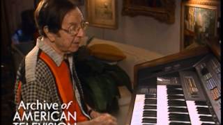 Composer Vic Mizzy plays the quotGreen Acresquot theme  EMMYTVLEGENDSORG [upl. by Bendix]