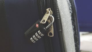 Hovinso 4digit Combination TSA Luggage Locks 007 Review [upl. by Margaret]