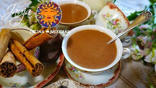 Atole Champurrado con Leche [upl. by Frieda]