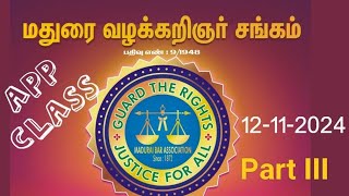 Essential Commodities Act Prostitutions Prevention Act amp IT Act Madurai Bar Association Coaching [upl. by Yramesor]