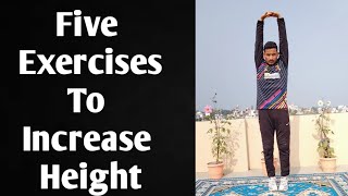 5 exercises to increase height [upl. by Engenia]