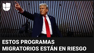 Victoria de Trump amenaza varios programas migratorios te contamos cuáles y qué se puede esperar [upl. by Jacquelyn301]