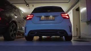 2016 Mercedes A250 Sport 4Matic  Cold Start Stock Exhaust Sound and Revs [upl. by Alphonsine]