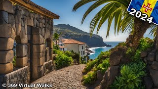 🦶Calheta beach  MADEIRA 🇵🇹 Europe Portugal island in the Atlantic ocean [upl. by Naiva966]