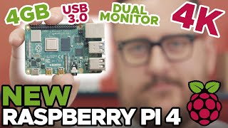 NEW Raspberry Pi 4 vs 3B 4k 4GB DualDisplay [upl. by Lika253]