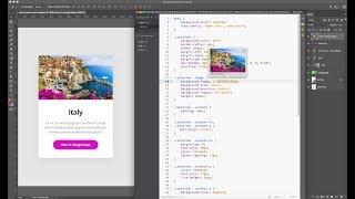 How to Convert a Photoshop Design to HTMLCSS [upl. by Arreyt]