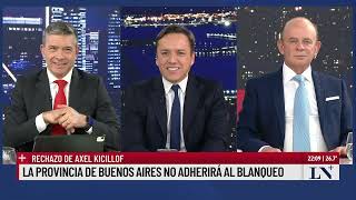 Rechazo de Axel Kicillof la provincia de Buenos Aires no adherirá al blanqueo [upl. by Alius709]