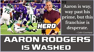 Colin Cowherd Jets Problem Wasnt Robert Saleh Its That Aaron Rodgers Isnt Any Good [upl. by Armahs]