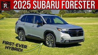 The 2025 Subaru Forester Promises More AWD Capability amp Future Electrification [upl. by Araz95]