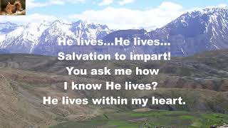 I Serve A Savior  Country Gospel Song Lyrics Video  Josh Turner [upl. by Plerre]