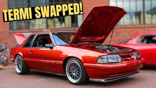 TERMINATOR Cobra SWAPPED NOTCHBACK Mustang  His First FoxBody [upl. by Andre730]