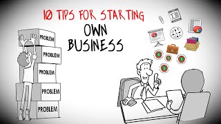 10 Tips for Starting your Own Business  Must Watch [upl. by Anuhsal606]