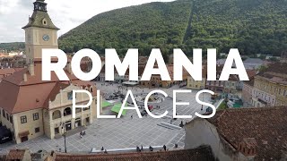 10 Best Places to Visit in Romania  Travel Video [upl. by Esten]