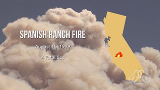 Spanish Ranch Fire  August 15 1979 [upl. by Richer727]