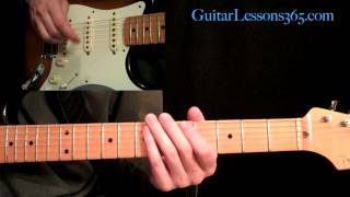 Ozzy Osbourne  Crazy Train Guitar Lesson Pt1  Main Riff amp Verse [upl. by Leduar459]