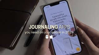 2023 Journaling Apps The Top 5 Productivity Tools [upl. by Leuamme491]