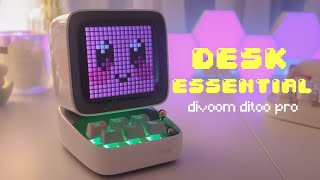 unboxing divoom ditoo pro 👾  retro pixelart bluetooth speaker  cute desk accessory  ft divoom [upl. by Evy]