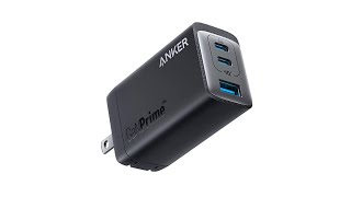 Review Anker USB C Charger Anker 735 Charger GaNPrime 65W 3Port Fast Compact Foldable Wall [upl. by Felty]