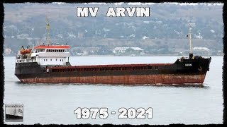 MV ARVIN  CONSTRUÇÃO AO NAUFRÁGIO [upl. by Aisatal227]