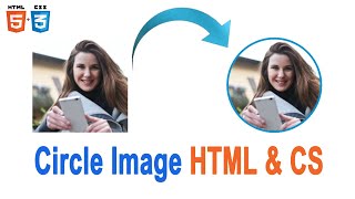 How to Circle Images with HTML and CSS on VS Code [upl. by Tengler]