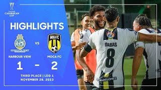 Harbour View vs Moca FC  2023 Concacaf Caribbean Cup [upl. by Rebmat]