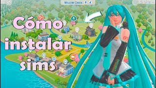 Como descargar e instalar CC Y MODS en Los Sims 4 ✨Los Sims 4 tutorial en español✨ [upl. by Chaddy]