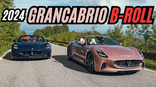 Maserati GranCabrio Trofeo and Folgore BRoll Footage FULL Detail [upl. by Kassia869]