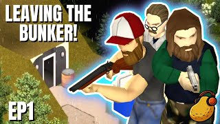 Leaving The BUNKER  Project Zomboid Multiplayer Modded  Ep1 [upl. by Mima]