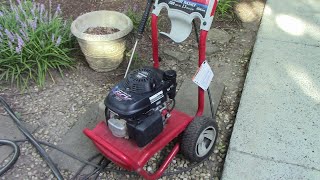 TroyBilt Pressure Washer Review [upl. by Haseefan]