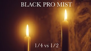 Tiffen Black Pro Mist 14 vs 12  Review and Comparison [upl. by Akihsan]