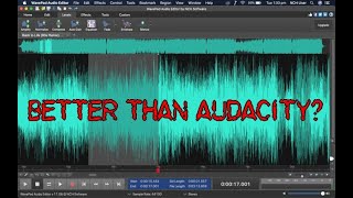 Sound editor better than Audacity  Wavepad [upl. by Helprin]