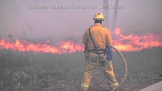 How firefighters are protecting homes in the Black Forest Fire [upl. by Itagaki]