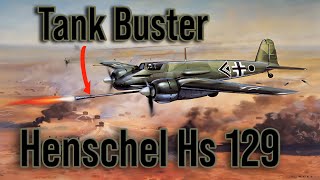 The Henschel Hs 129 Tank Buster The Luftwaffes Warthog [upl. by Marte929]